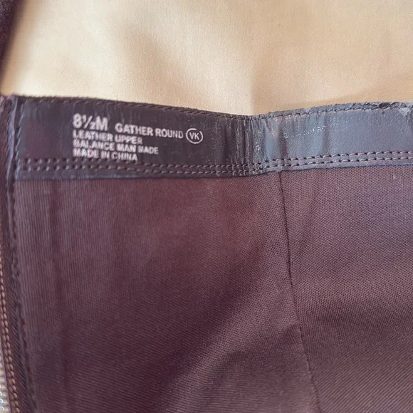 Aerosoles size 8.5 chocolate brown suede wedge boot - Picture 6 of 12